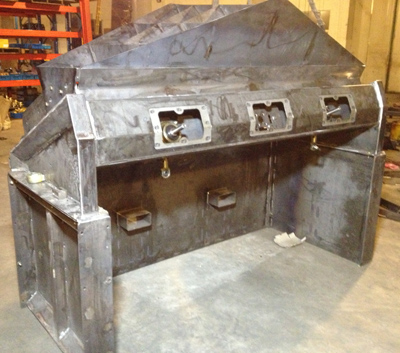 Quality control inspection station.