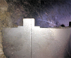 weld setback for our topsoil screeners